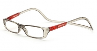 Leesbril Transparant-Rood